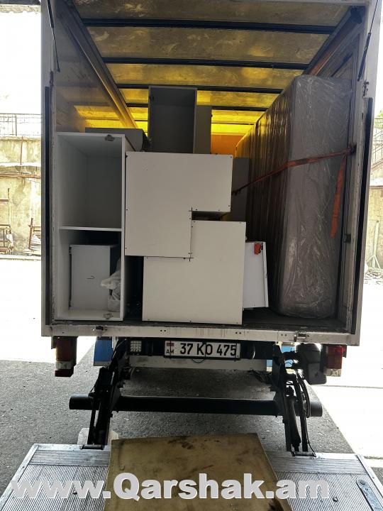 Բեռնատար. Բեռնախցիկը լիֆտով