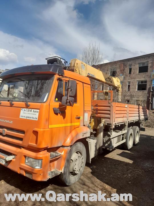 Камаз SOOSAN SCS 746L манипулятор